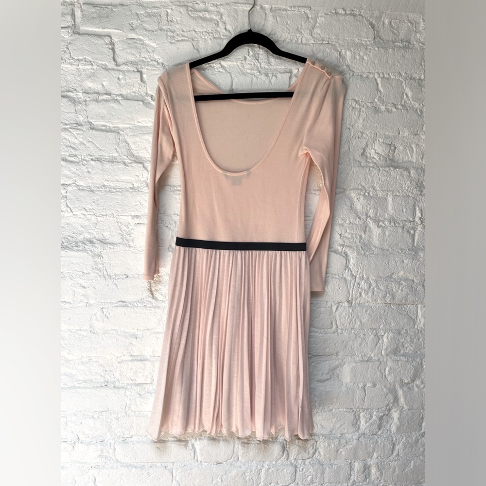 Armani exchange pink dress low back small